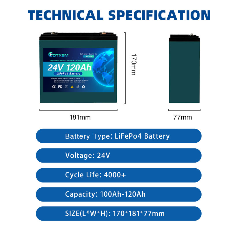 LiFePO4 100Ah 24V Battery Capa - Renewable Energy House avaliação e preço