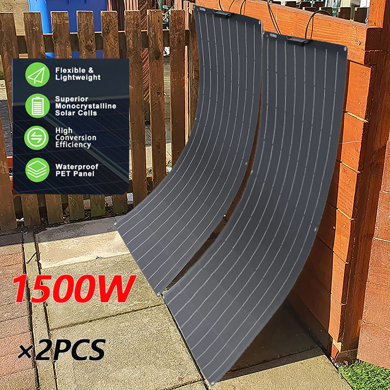 1500W 3000W Solar Panel 1000W  - Renewable Energy House avaliação e preço