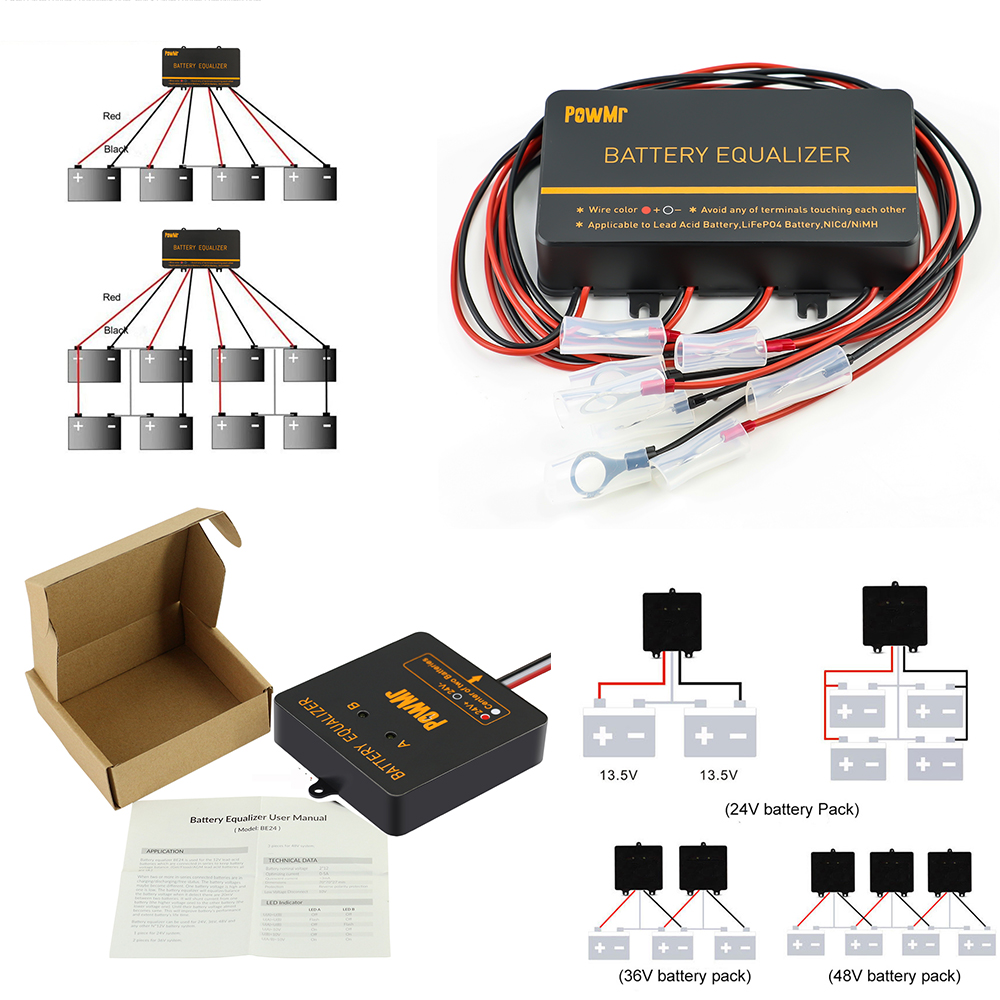 PowMr USA 24V 48V Battery Equa - Renewable Energy House avaliação e preço