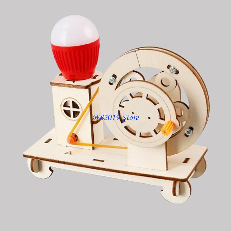 Q0KB Creative Wooden Hand Cran - Renewable Energy Growth avaliação e preço