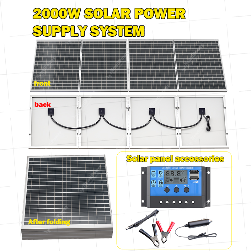 2000W/1000W High-Power Foldabl - Renewable Energy House avaliação e preço